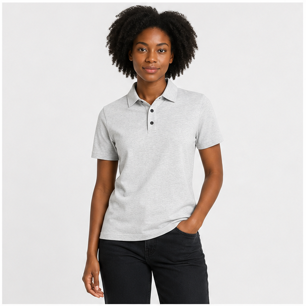 Dress Polo Shirts for Men 3 Pack - Polo Shirts for Men Short Sleeve - UPF 50+ Golf Polos - model view